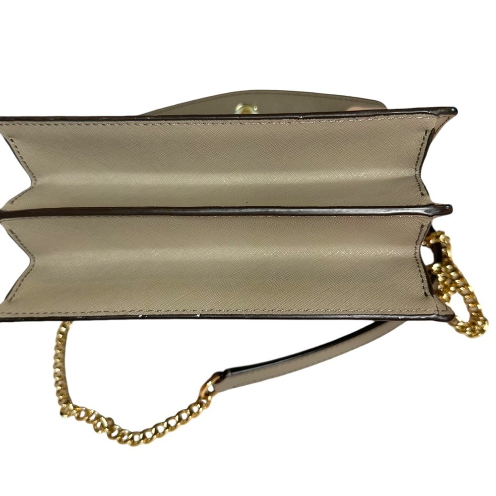 Tory Burch Emerson Light Gray Flap Adjustable Shoulder Crossbody - Picture 9 of 9
